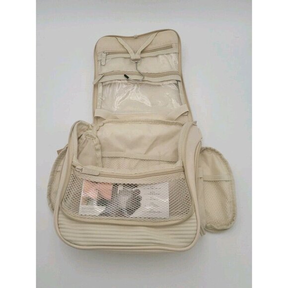 DEZI Skin Pack It All Multi Purpose Hanging Travel Bag Soft Hook PU Leather - Picture 9 of 13